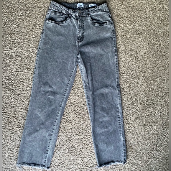 Cotton On Black-Washed Straight Stretch - Picture 2 of 4